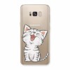 Husa Samsung Galaxy S8 Plus Silicon Premium HAPPY KITTY